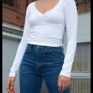 white brandy long sleeve